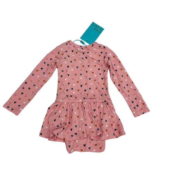 NWT Posh Peanut 3-6M Cassidy Long Sleeve Basic Twirl - Picture 2 of 3